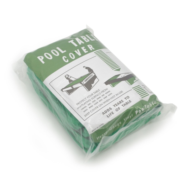 Покрывало для стола 9 ф (влагостойкое, зеленое, резинки на лузах)
