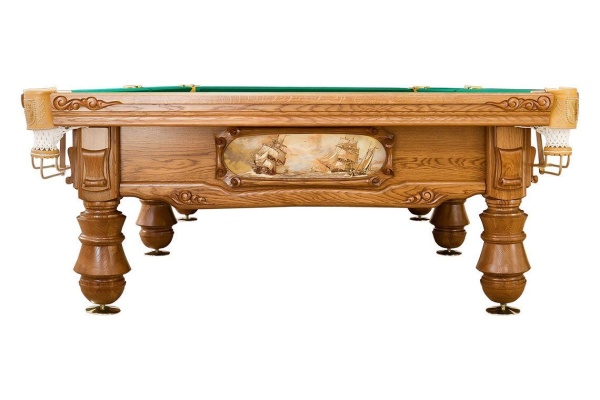 Бильярдный стол для русской пирамиды "Адмирал" (12 футов, ясень, сланец 45мм)