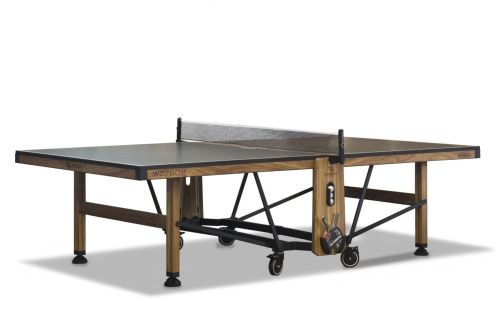 Теннисный стол складной для помещений "Rasson Premium W-2260 Zebrano Indoor" (274 Х 152.5 Х 76 см ) с сеткой