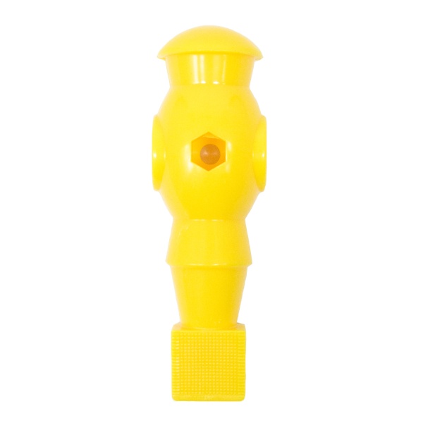 Футболист для настольного футбола на штангу диаметром 15,8 мм (желтый)